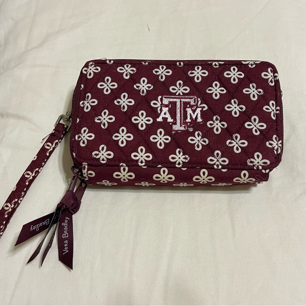 Vera Bradley all-in-one crossbody, Texas A&M
